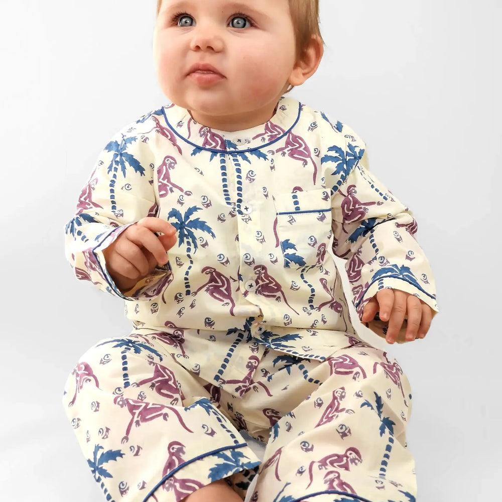 Mojo's Capers Baby Pyjama Trouser Set Kutti Lulu