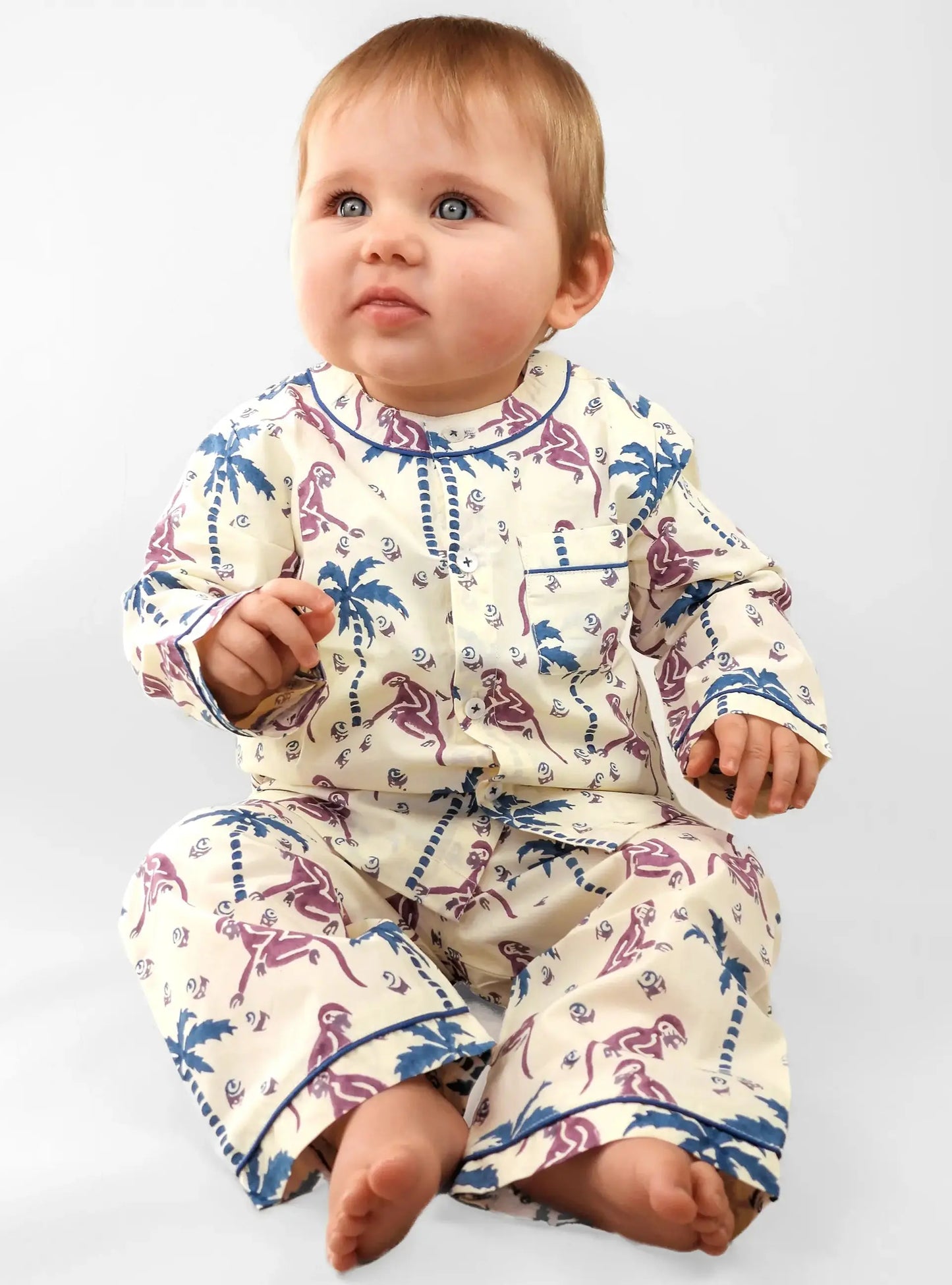 Mojo's Capers Baby Pyjama Trouser Set Kutti Lulu