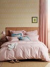 Molly Mahon Pink Bindi 100% Cotton Bed Linen