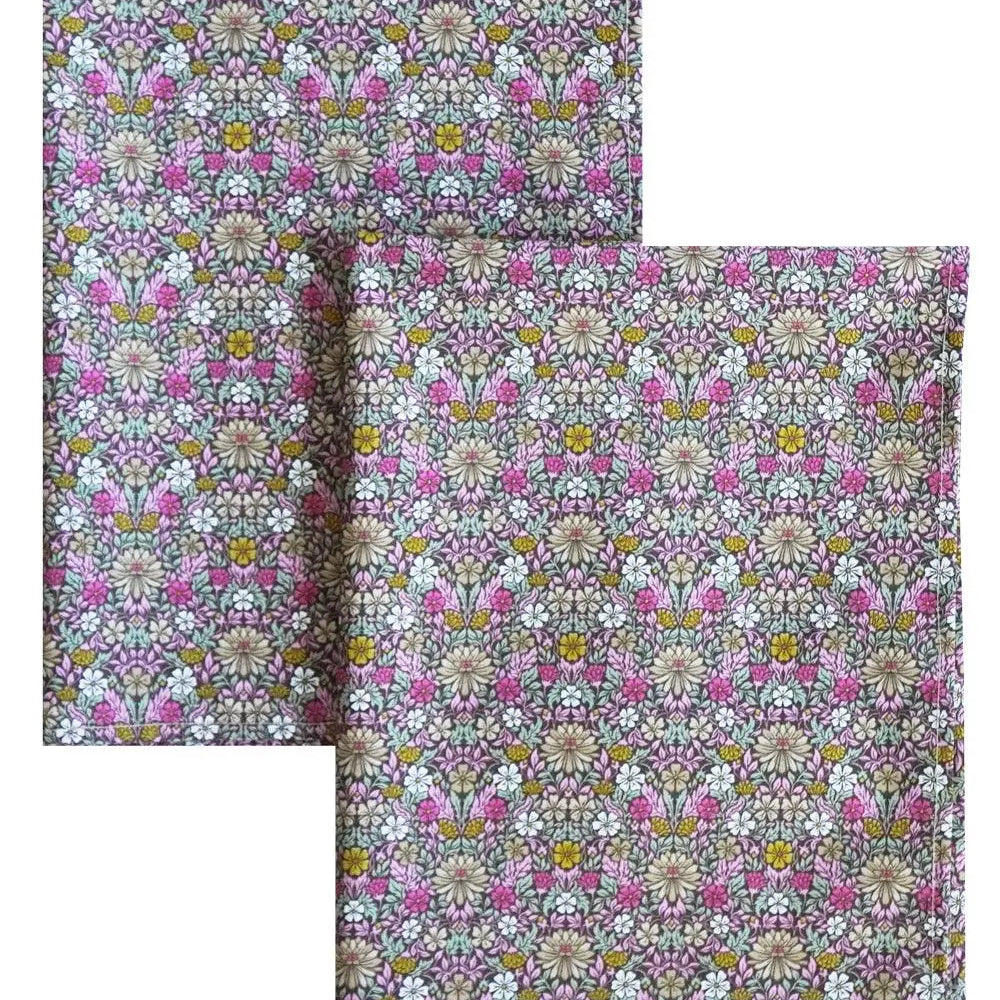 Moon Flower Liberty Tea Towel Set Coco & Wolf