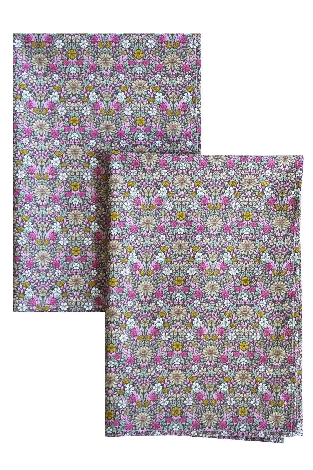 Moon Flower Liberty Tea Towel Set Coco & Wolf