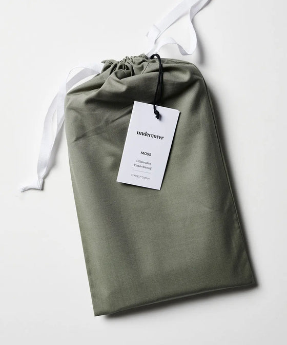 Moss Tencel Cotton Fitted Sheet Undercover Living