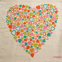  Multi-Colour Heart Wallhanging Lulu and Nat