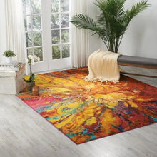  Multi Coloured Celestial Cayenne Rug Dunelm