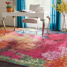  Multi Coloured Celestial Seaglass Rug Dunelm