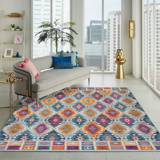 Multi Coloured Passion 1 Rug Dunelm