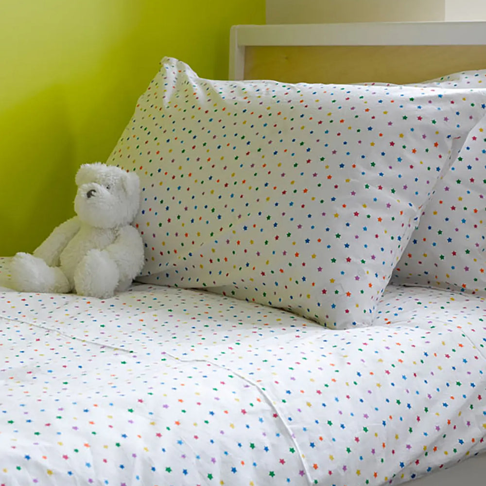 Multicolour Star Single Bedding Set Lulu and Nat