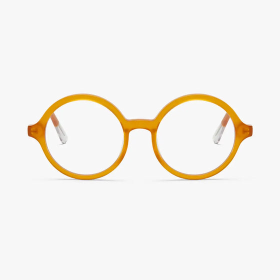 Mustard Chelsea Blue Light Glasses Barner