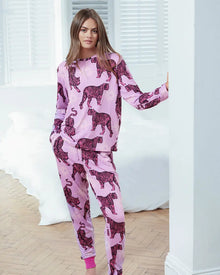  Mystic Tiger Print Long Pyjama Set Chelsea Peers