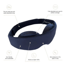  NATTCOOL™ Blue Black-Out Sleep Mask Dagsmejan