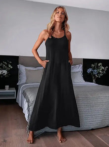  NATTWELL™ Long Slip Dress - Various Colours Dagsmejan