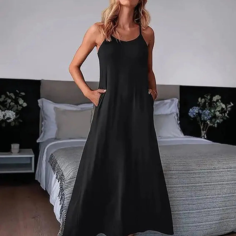 NATTWELL™ Long Slip Dress - Various Colours Dagsmejan