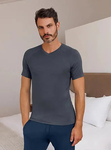  NATTWELL™ Men's T-Shirt V-Neck - Various Colours Dagsmejan