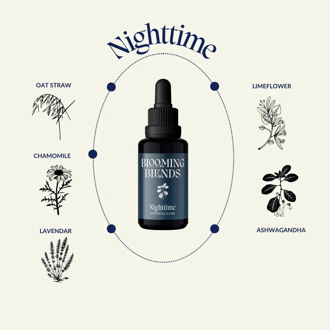 NIGHTTIME Herbal Tincture Blooming Blends