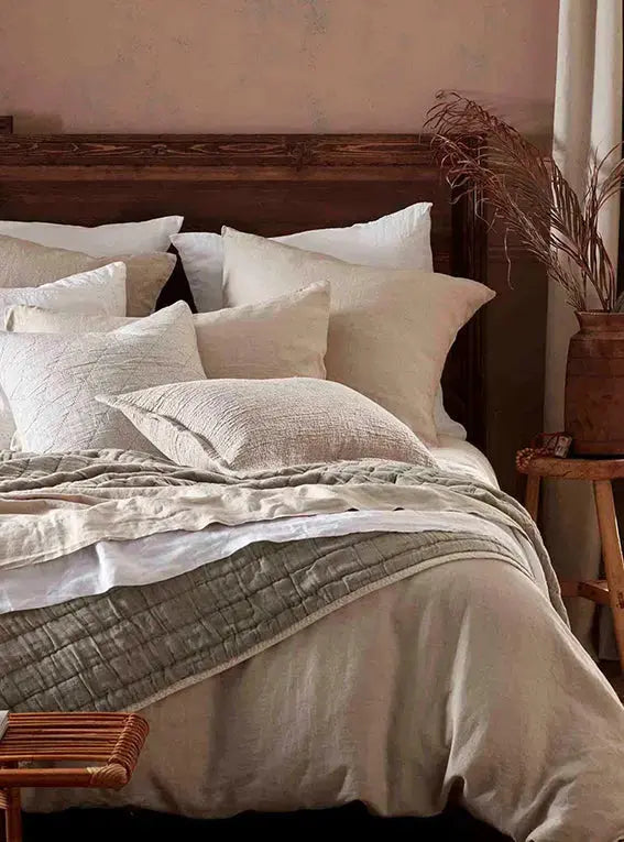 Natural 100% Linen Bed Linen The Secret Linen Store