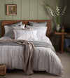 Natural Harry Stripe Brushed 100% Cotton Bed Linen The Secret Linen Store