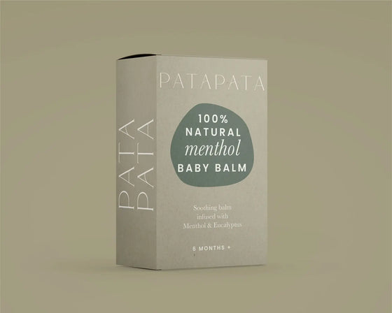 Natural Menthol Baby Balm PataPata