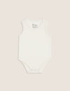 Natural White Baby Bamboo Bodysuit Boody