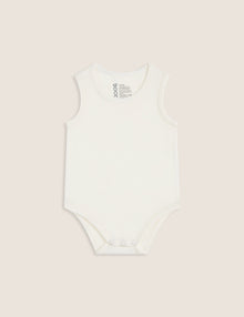  Natural White Baby Bamboo Bodysuit Boody