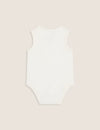 Natural White Baby Bamboo Bodysuit Boody