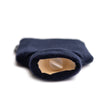 Navy Blue Cotton 1L Hot Water Bottle CosyPanda