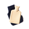 Navy Blue Cotton 1L Hot Water Bottle CosyPanda