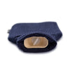 Navy Blue Luxurious 2 Litre Waffle Hot Water Bottle - Myza