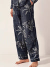 Navy Jungle Women's Organic Cotton Pyjama Trouser Myza