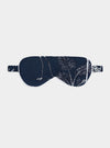 Navy Botanical Jungle Organic Cotton Sleep Mask