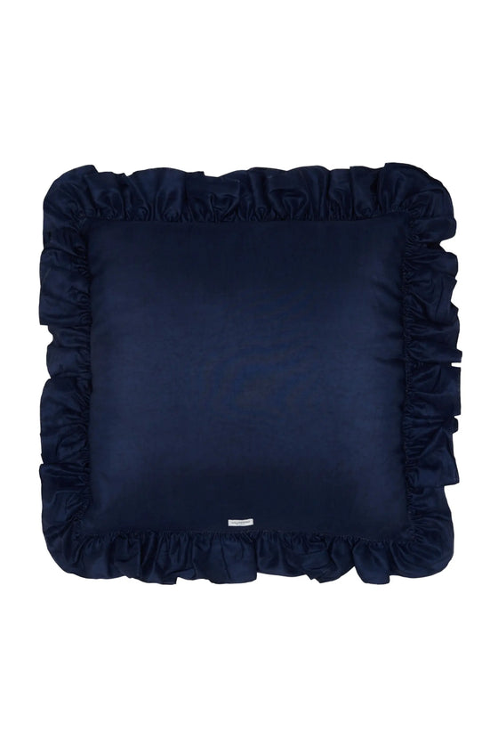 Neela Silk Ruffle Cushion Daughters of Gaea