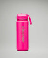 lululemon – Back to Life Sport Bottle 18oz Straw Lid – Color Pink/Neon Lululemon