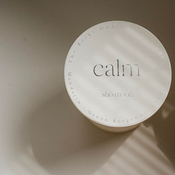 Calm Meditation Candle