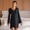 Night Dress V-Neck — NATTWELL™ Dagsmejan