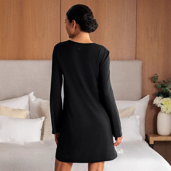 Night Dress V-Neck — NATTWELL™ Dagsmejan