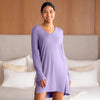 Night Dress V-Neck — NATTWELL™ Dagsmejan