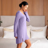 Night Dress V-Neck — NATTWELL™ Dagsmejan