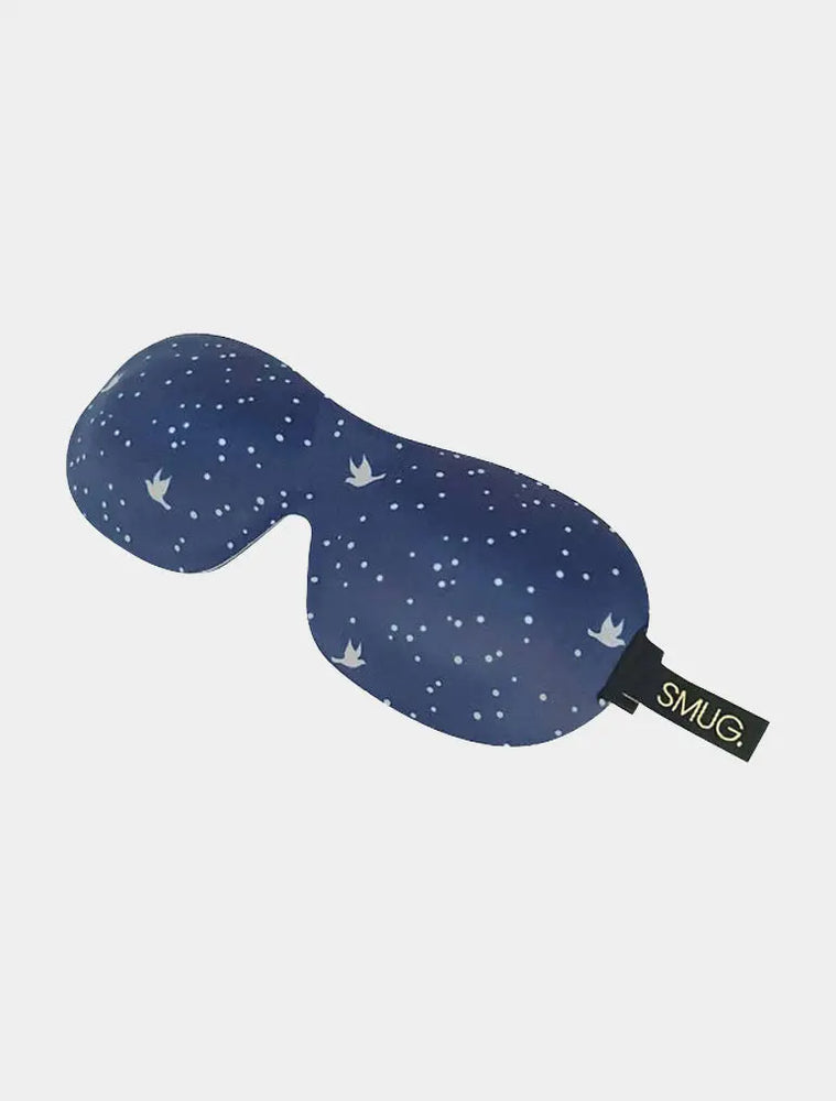 Night Sky Print Contoured 3D Blackout Sleep Mask SMUG