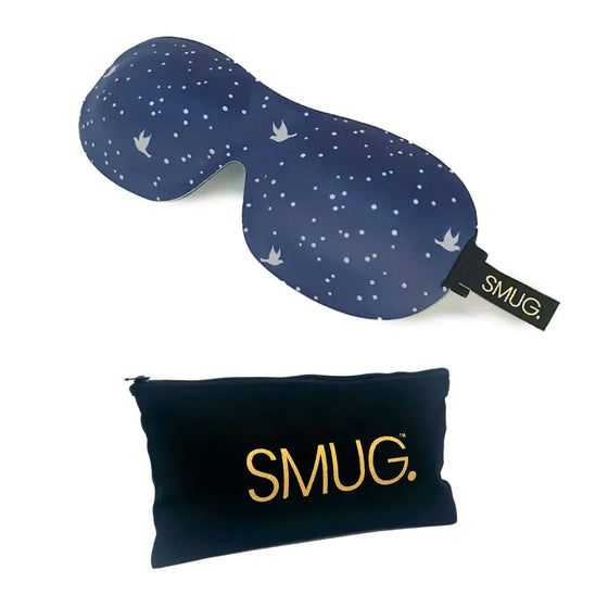 Night Sky Print Contoured 3D Blackout Sleep Mask SMUG