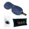 Night Sky Print Contoured 3D Blackout Sleep Mask SMUG