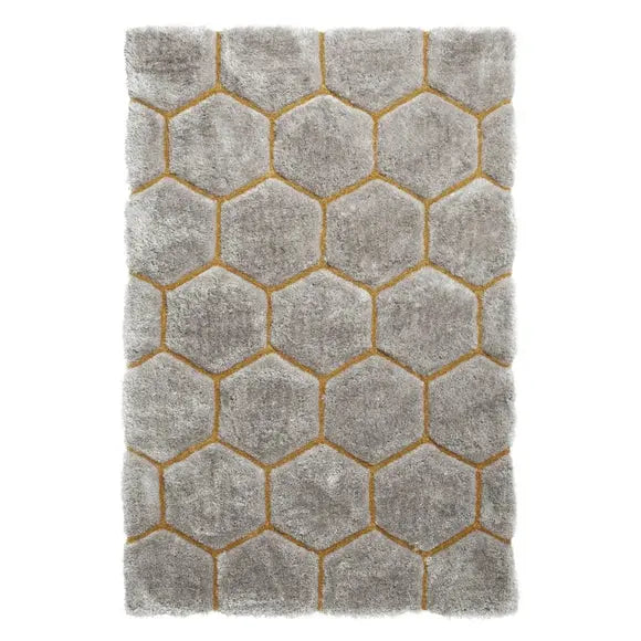 Noble House Honeycomb Rug Dunelm