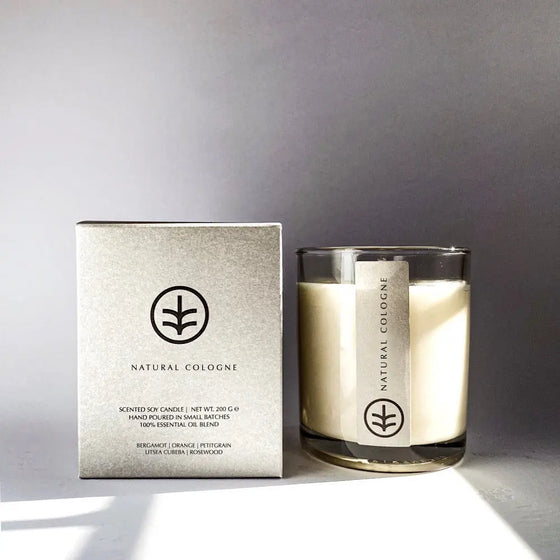 Non-Toxic Organic Candle (Hand Poured) Ethical Bedding