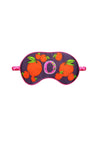 O for Winter Oranges Silk Eye Mask Jessica Russell Flint