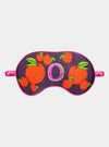 O for Winter Oranges Silk Eye Mask Jessica Russell Flint