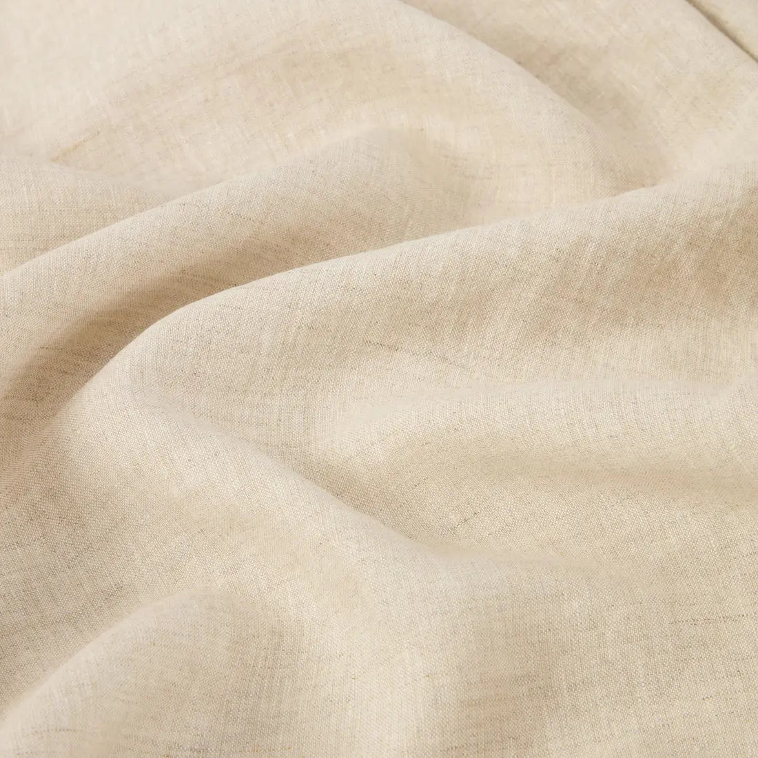 Oatmeal Linen Blend Flat Sheet Piglet