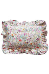 Oblong Ruffle Cushion Made With Liberty Fabric LINEN GARDEN Coco & Wolf