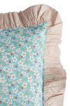 Oblong Ruffle Cushion Made With Liberty Fabric PAYSANNE BLOSSOM & ELEMENTS Coco & Wolf