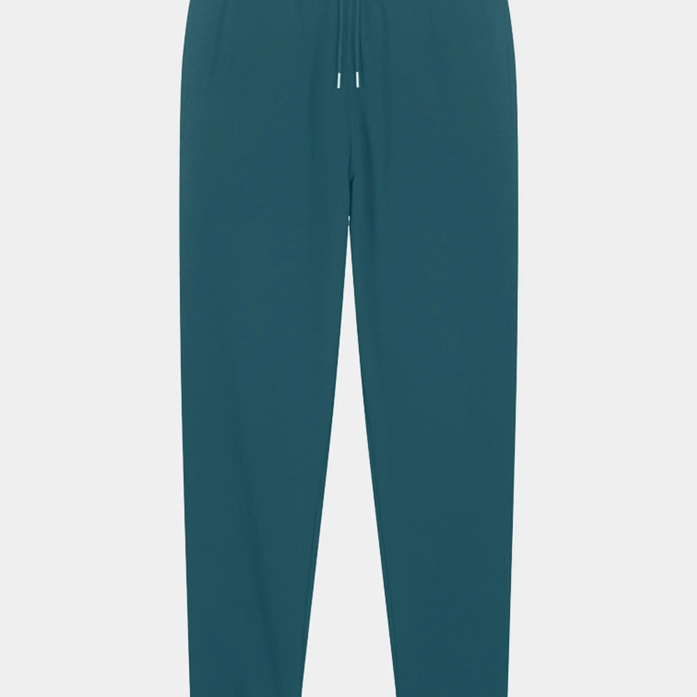 Ocean Blue Mens Organic Cotton Relaxed-Fit Joggers hewn.