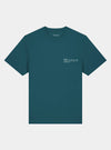 Ocean Blue Mens Organic Cotton Relaxed-Fit T-Shirt hewn.