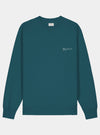 Ocean Blue Women's Organic Cotton Relaxed-Fit Sweatshirt hewn.