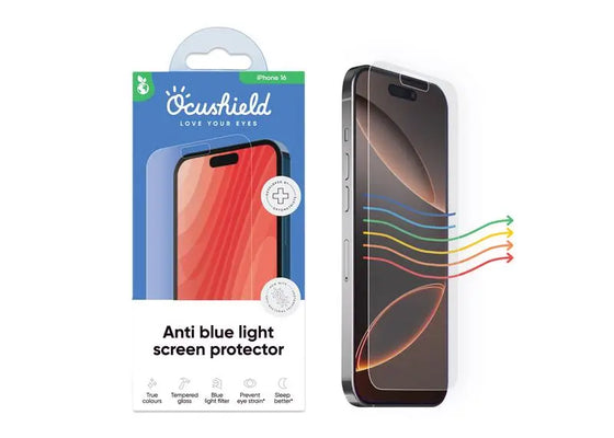 Ocushield Anti Blue Light Tempered Glass Screen Protector for iPhone 14 Pro Max 6.7" Ocushield